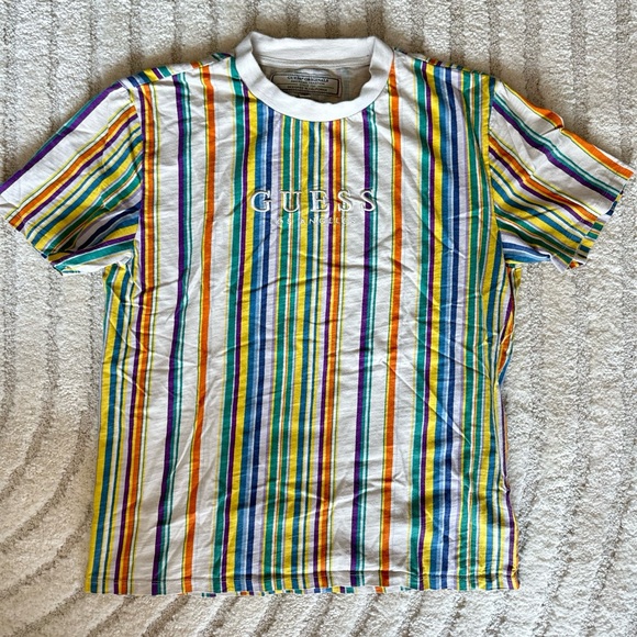Guess Originals Los Angeles Striped T-Shirt - Picture 4 of 4
